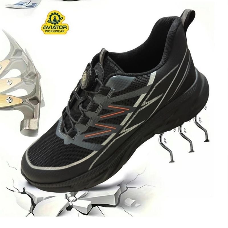 Aviator Lightweight Safety Shoes – Steel Toe