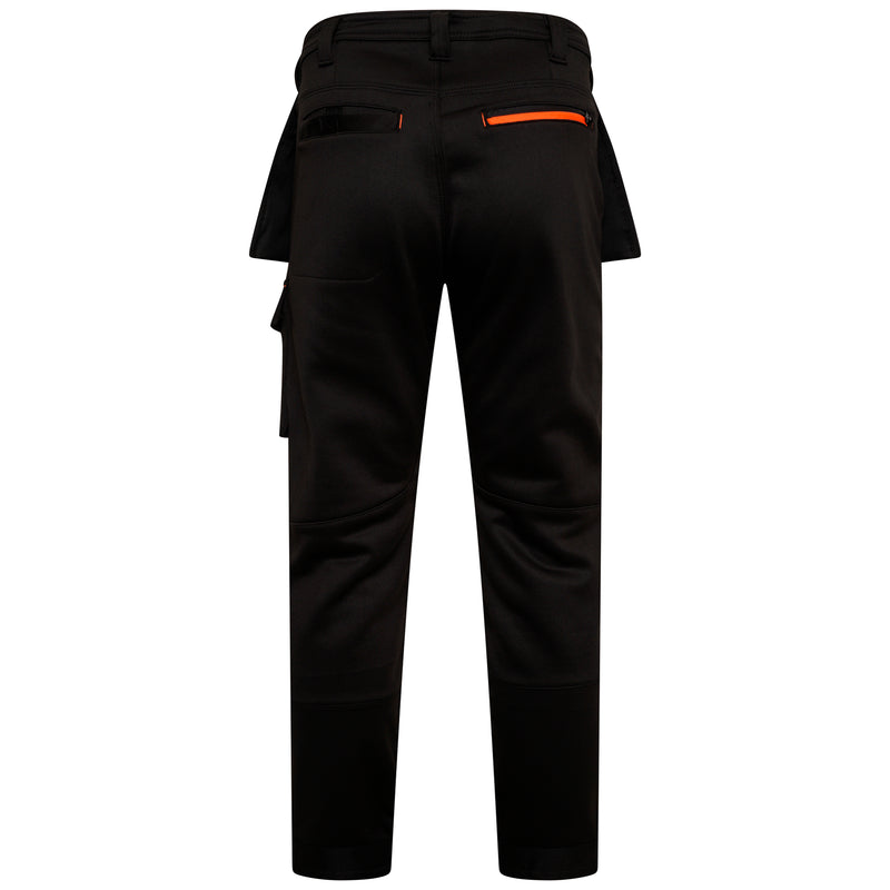 Professional Tactical Threads Strategic Men's Polyester cargo Workwear Trousers - Black