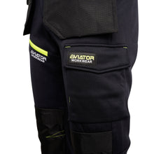 Load image into Gallery viewer, Professional Tactical Threads Strategic Men&#39;s Polyester Cargo Workwear Trousers - Navy
