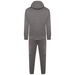 Mens Tracksuit Two Tone With Reflective Tap GREY/BLACK