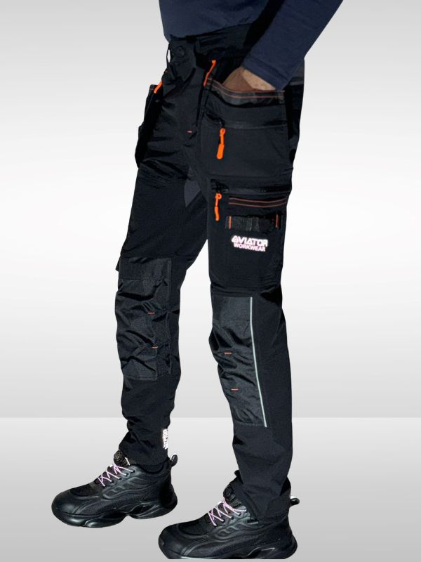 Men’s Tactical Workwear Cargo Trouser – Durable Multi-Pocket Utility Pants