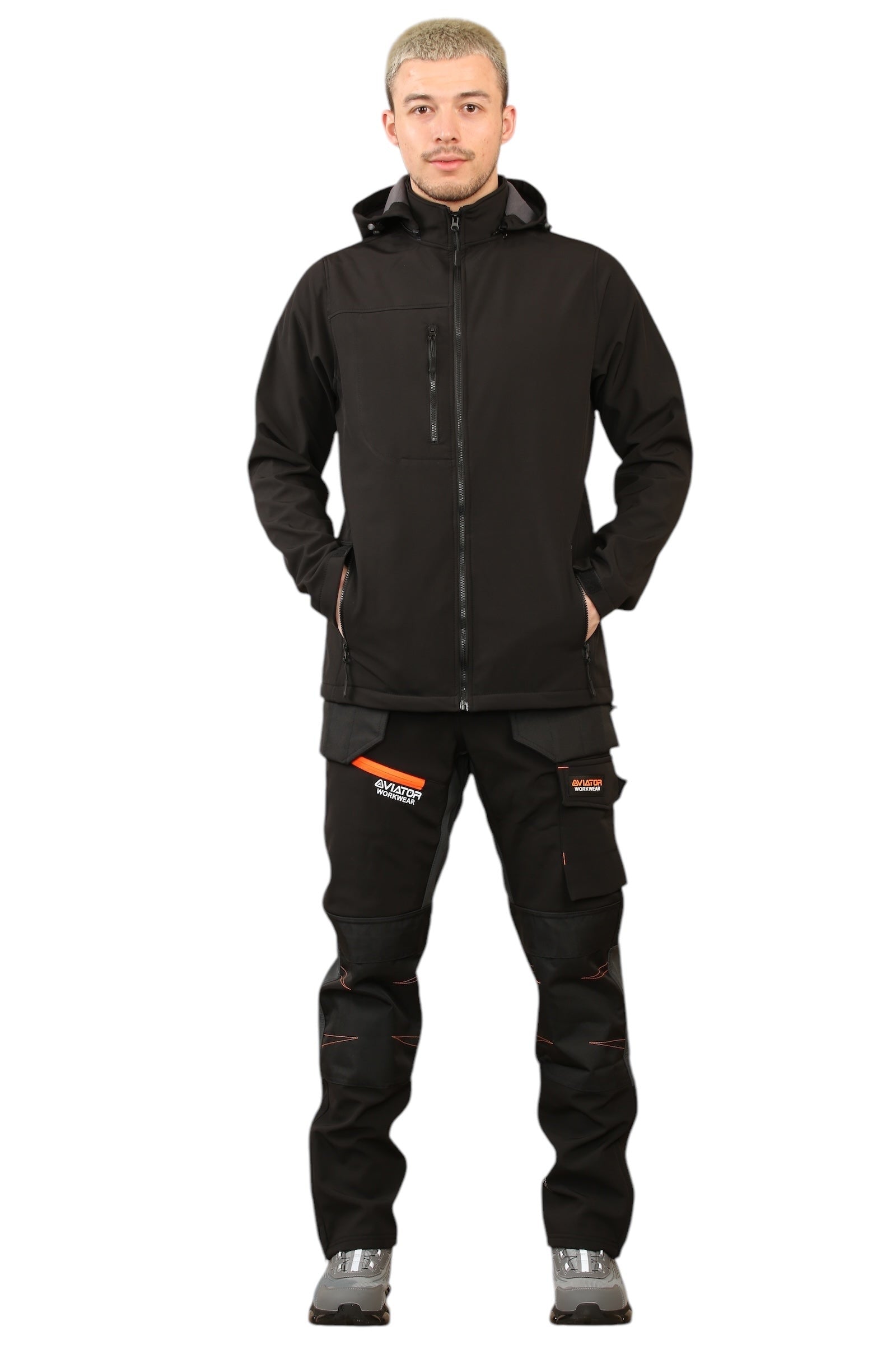 Waterproof Softshell Jacket – Breathable Men’s Workwear Jacket