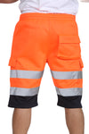 Hi Vis Shorts Work Wear Cargo Reflective