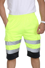 Load image into Gallery viewer, Hi Vis Shorts Work Wear Cargo Reflective
