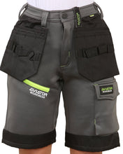 Load image into Gallery viewer, Professional Tactical Threads Strategic Men&#39;s Polyester cargo Workwear Short- Black
