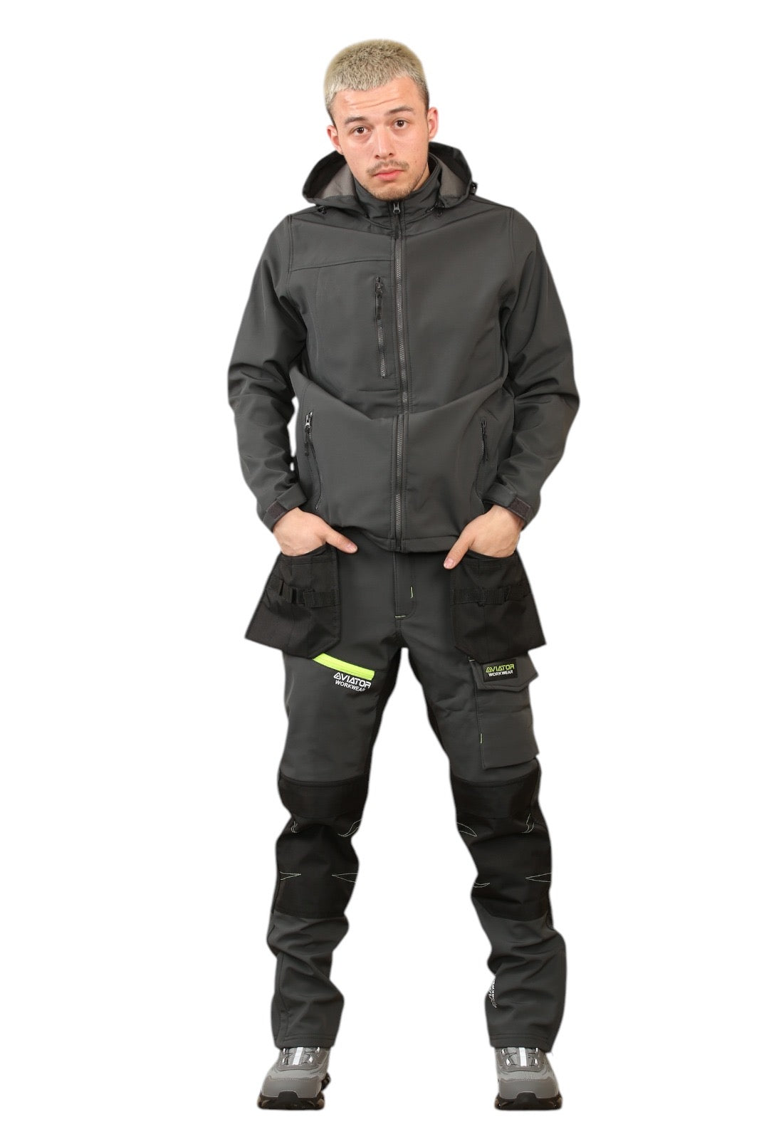Waterproof Softshell Jacket – Breathable Men’s Workwear Jacket