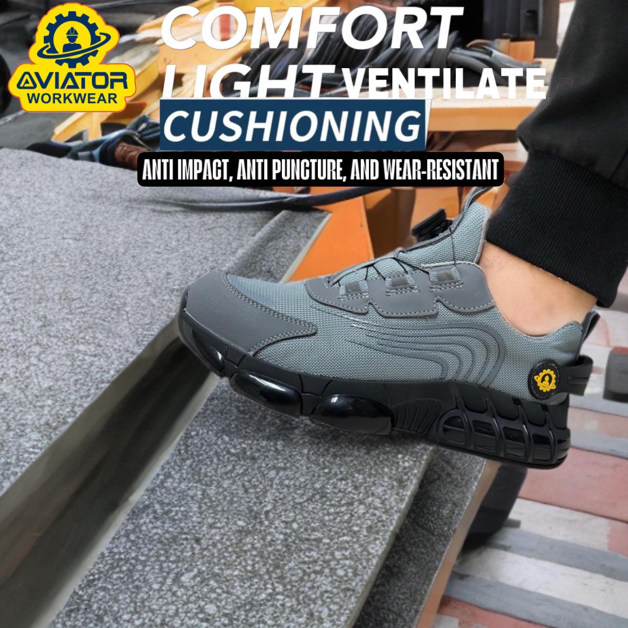 Aviator Men’s Workwear Safety Shoes