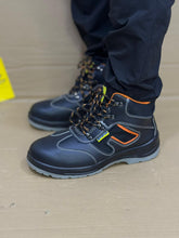 Load image into Gallery viewer, Men&#39;s Aviator Workwear Safety Shoes, Professional Steel Toe &amp; Puncture Proof with Air Cushioned &amp; Non Slip Sole - Breathable Shock-Absorbing
