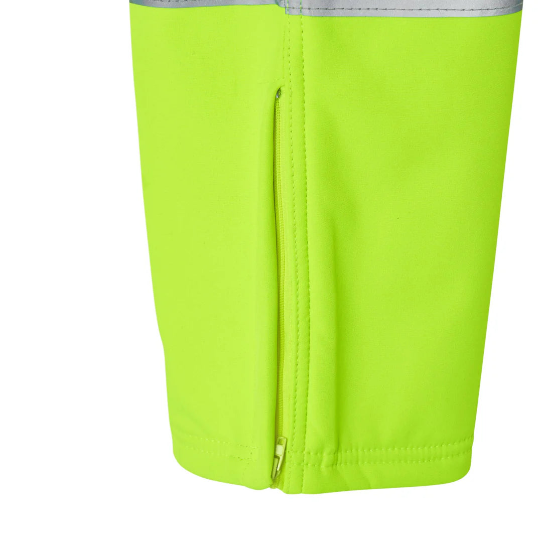 Hi Vis Waterproof Work Trousers – Men’s Softshell Cargo Workwear