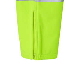 Load image into Gallery viewer, Men&#39;s Hi Vis Waterproof Softshell Workwear Trouser - Yellow
