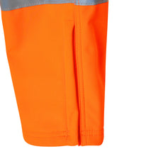 Load image into Gallery viewer, Men&#39;s Hi vis Waterproof Softshell cargo Workwear Trousers - Orange
