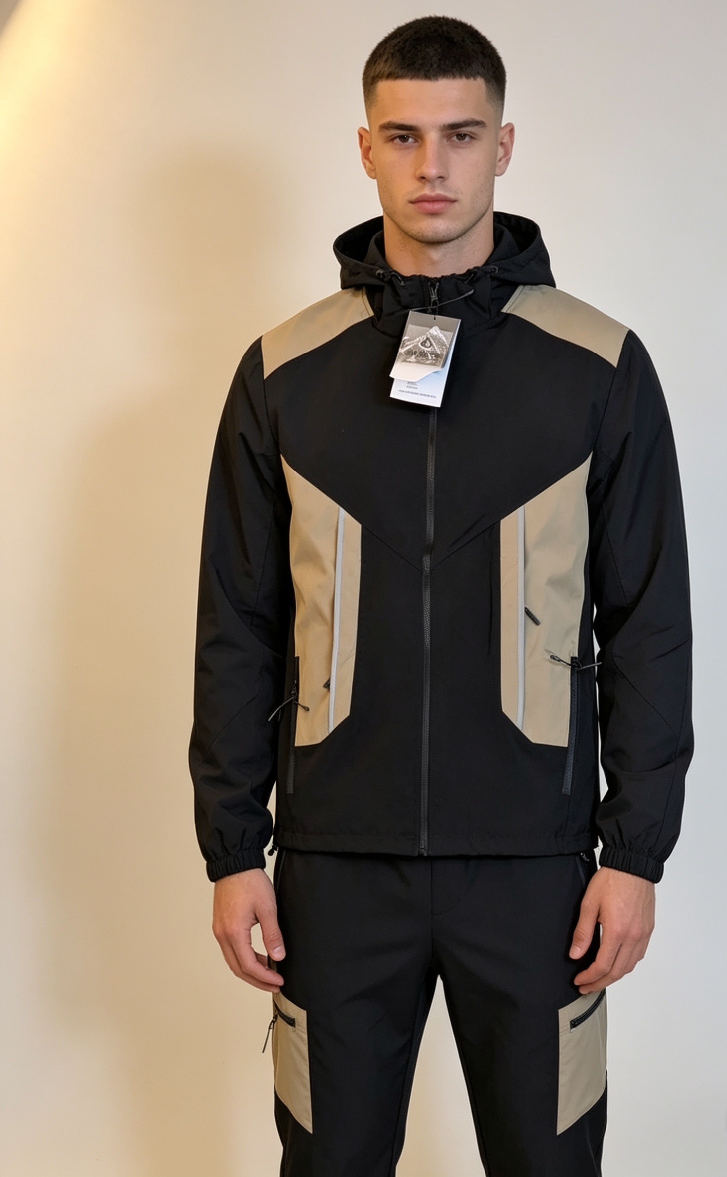 Mens Tracksuit nylon track suit in 4 colour