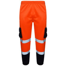 Load image into Gallery viewer, Hi Vis Orange/Navy Jogging Bottom EN ISO 20471
