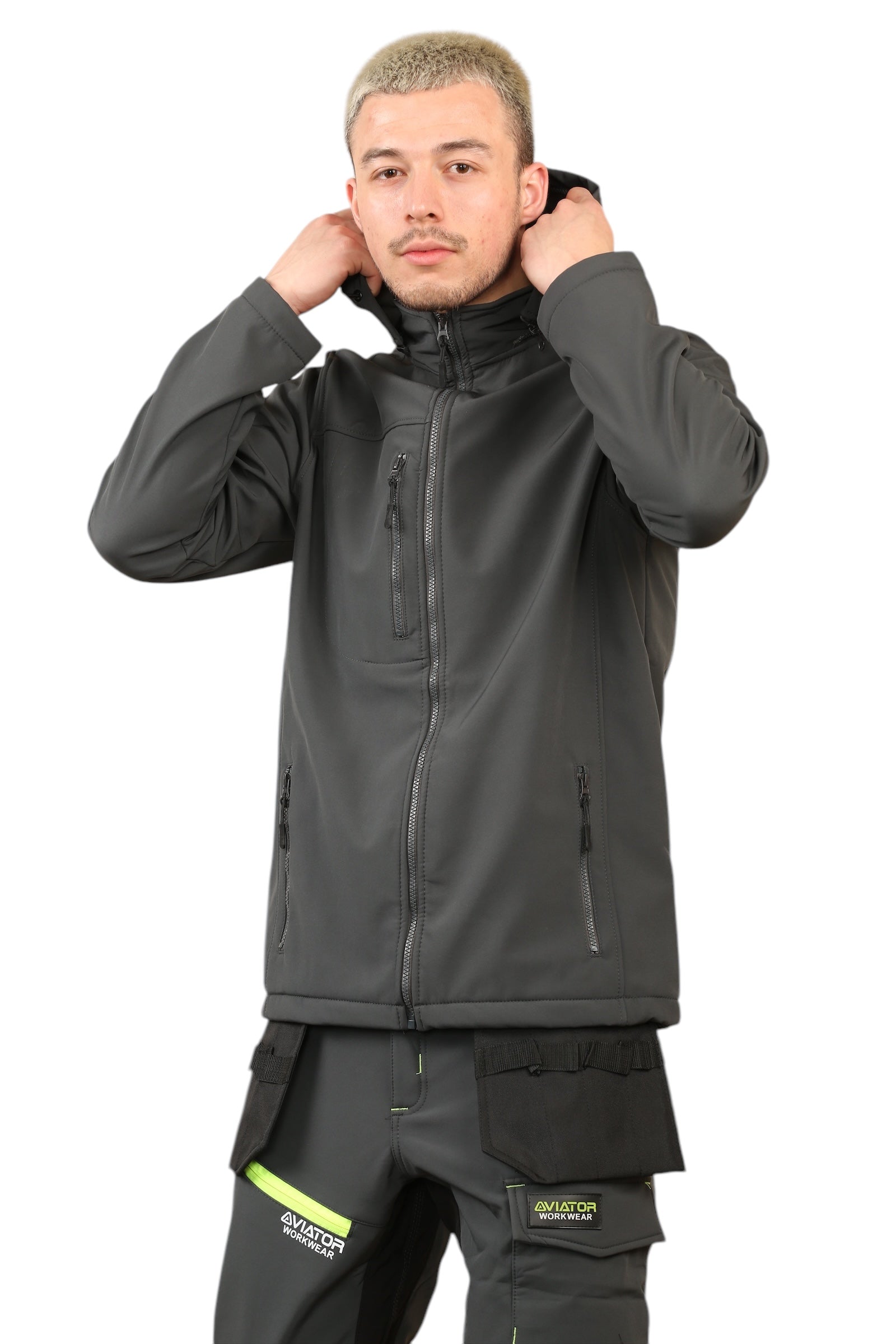 Waterproof Softshell Jacket – Breathable Men’s Workwear Jacket