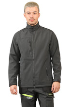 Load image into Gallery viewer, Men&#39;s Waterproof  Softshell Jackets Removeable Hoodie with Zip Pockets
