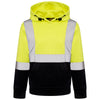 High Vis Kids Pullover Hoodie - Yellow/Navy