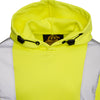 High Vis Kids Pullover Hoodie - Yellow/Navy
