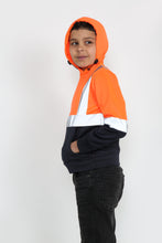 Load image into Gallery viewer, Kids Hi Viz Vest Children&#39;s High Vis Jacket Visibility Waistcoat Top Safe Hoodie
