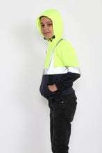 Load image into Gallery viewer, Kids Hi Viz Vest Children&#39;s High Vis Jacket Visibility Waistcoat Top Safe Hoodie
