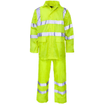 Reflective Yellow Rainsuit - Aviator London