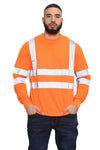 Aviator London High Vis Long Sleeve Shirt - Orange