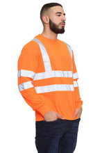Load image into Gallery viewer, Aviator London High Vis Long Sleeve Shirt - Orange
