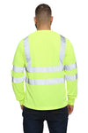 Aviator London High Vis Long Sleeve Shirt - Yellow