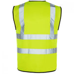 Aviator London High Visibility Waistcoat Vest - Yellow