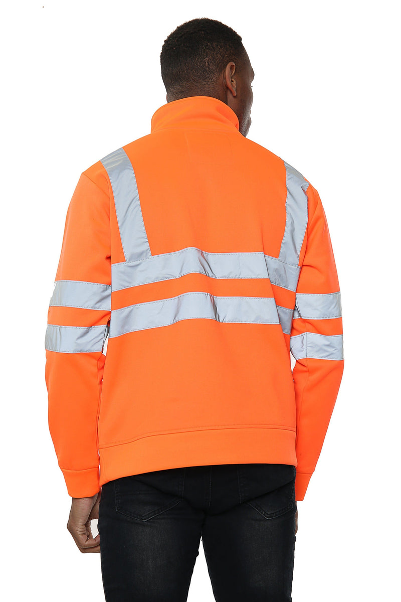 Aviator London ISO 20471 Class 3 Quarter Zip Orange