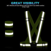 Load image into Gallery viewer, High Vis Reflective Vest - Black - Aviator London
