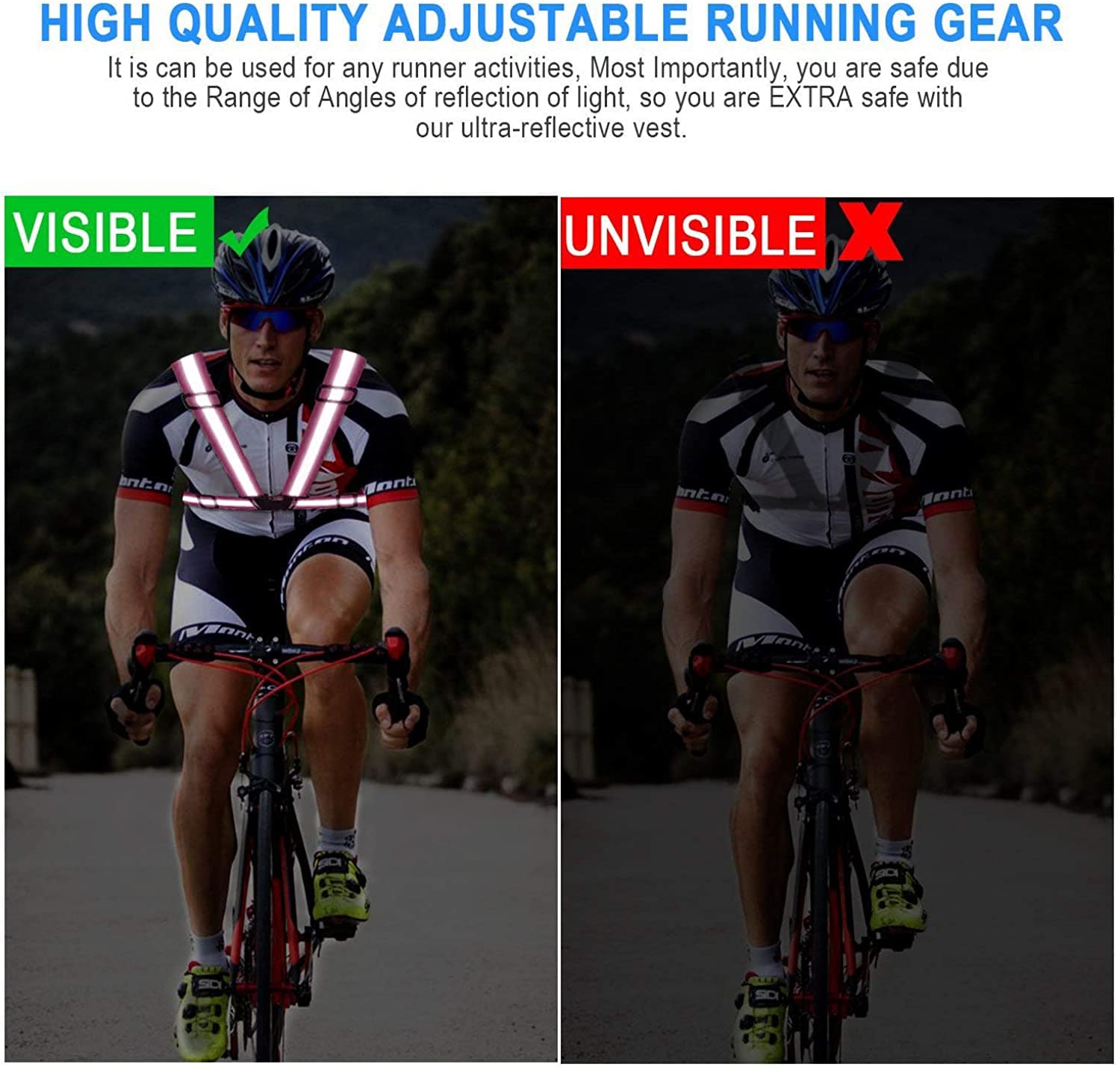 High vis sales running gear