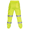 EN ISO 20471 Hi Vis Yellow/Navy Jogging Bottom - Aviator London