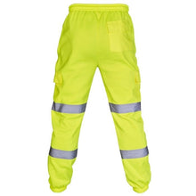 Load image into Gallery viewer, EN ISO 20471 Hi Vis Yellow/Navy Jogging Bottom - Aviator London
