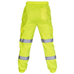 EN ISO 20471 Hi Vis Yellow/Navy Jogging Bottom - Aviator London