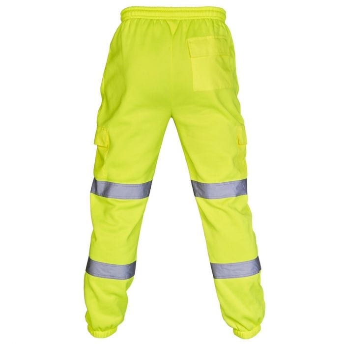 EN ISO 20471 Hi Vis Yellow/Navy Jogging Bottom - Aviator London