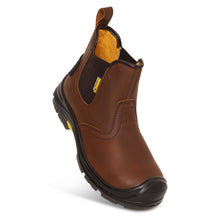 Load image into Gallery viewer, Aviator London WORK BOOTS Work Boots - Men&#39;s Steel Toe Cap - Brown
