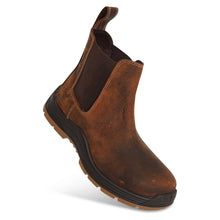 Load image into Gallery viewer, Aviator London WORK BOOTS Work Boots - Men&#39;s Steel Toe Cap - Brown
