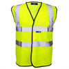 Aviator London Yellow / SMALL High Visibility Waistcoat Vest - Yellow
