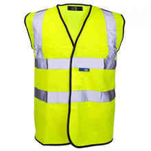 Load image into Gallery viewer, Aviator London Yellow / SMALL High Visibility Waistcoat Vest - Yellow
