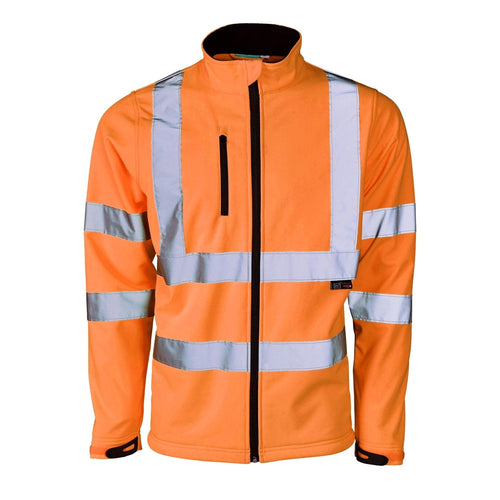 Supertouch Jacket Hi Vis Softshell Jacket Orange