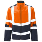 Supertouch Jacket High Vis Softshell Jacket Orange/Navy