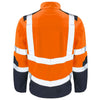 Supertouch Jacket High Vis Softshell Jacket Orange/Navy