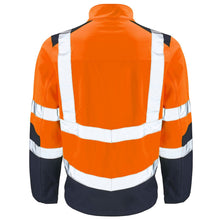 Load image into Gallery viewer, Supertouch Jacket High Vis Softshell Jacket Orange/Navy
