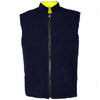 Reversible Hi vis Bodywarmer Yellow - Aviator London